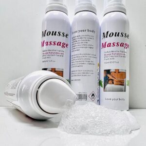 Pompe mousse de massage crepitante