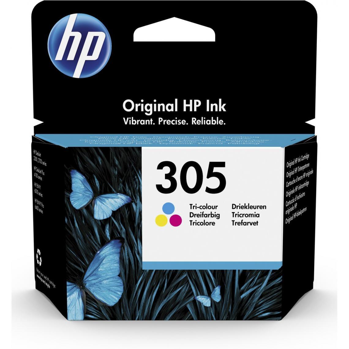 Cartouche Encre HP 305 Authentique Couleur