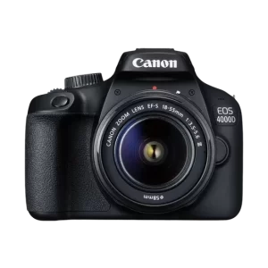 Canon EOS 4000D + Objectif EF-S 18-55mm f/3.5-5.6 IS STM – Appareil Photo Reflex Numérique Wi-Fi
