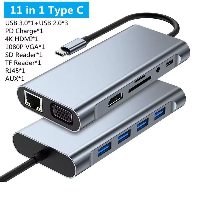 ADAPTATEUR TYPE-C to HDTV 11 in 1