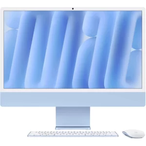 Apple iMac MWV33 M4 Chip 24″ 4.5K IPS Retina 16GB RAM 512GB SSD – Couleur Blue
