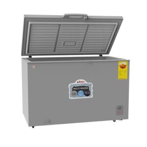 Astech Congelateur Horizontal – 300L – Silver – Vitre – Ch300Ig