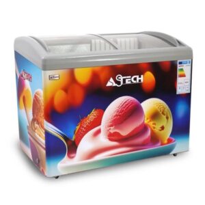 Astech Congélateur horizontal vitrine – FH500V – 500L – Neuf