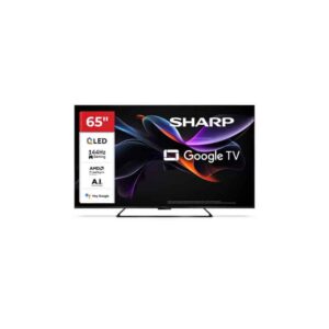 Sharp Google TV 65″ 4T-C65FJ1MX – 4K UHD, Android 11, Dolby Audio
