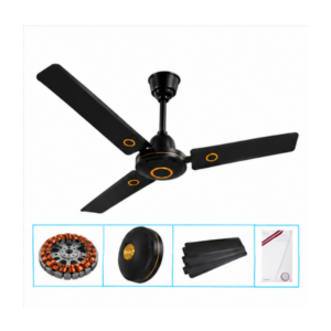 Ventilateur Plafonnier Regal 56 pouces RDF56 Noir