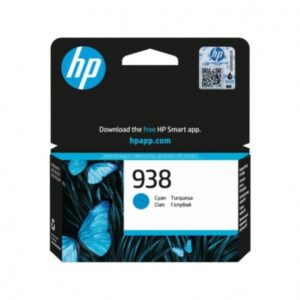 Cartouche d encre HP 938 Cyan – 800 Pages pour Imprimantes OfficeJet Pro