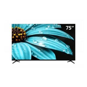 Sharp Google TV 75 pouces 4T-C75FJ1NX – 4K UHD, Android 11, Grand Format