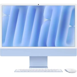 Apple iMac MWUF3 – Puce M4 – 24″ 4.5K IPS Retina – 16GB RAM – 256GB SSD