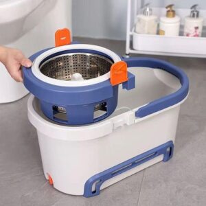 Suspended Mop – Seau Rotatif Double Rotation avec Manche