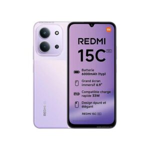 Redmi 15C – 128 Go – Ram 4 Go
